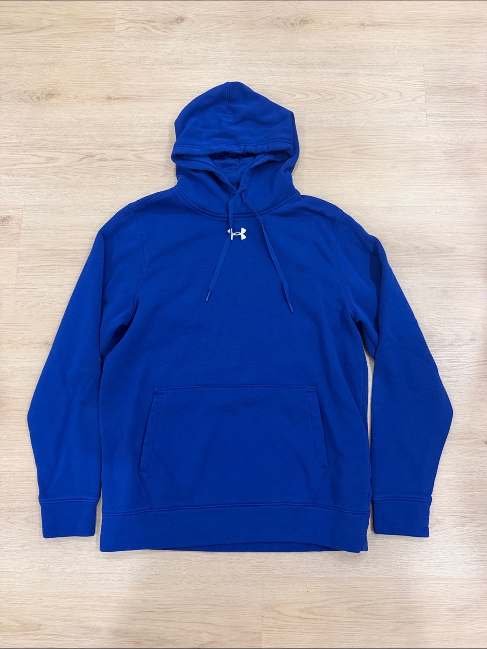 Under Armour medium Royal Blue Men's Hoodie with Logo